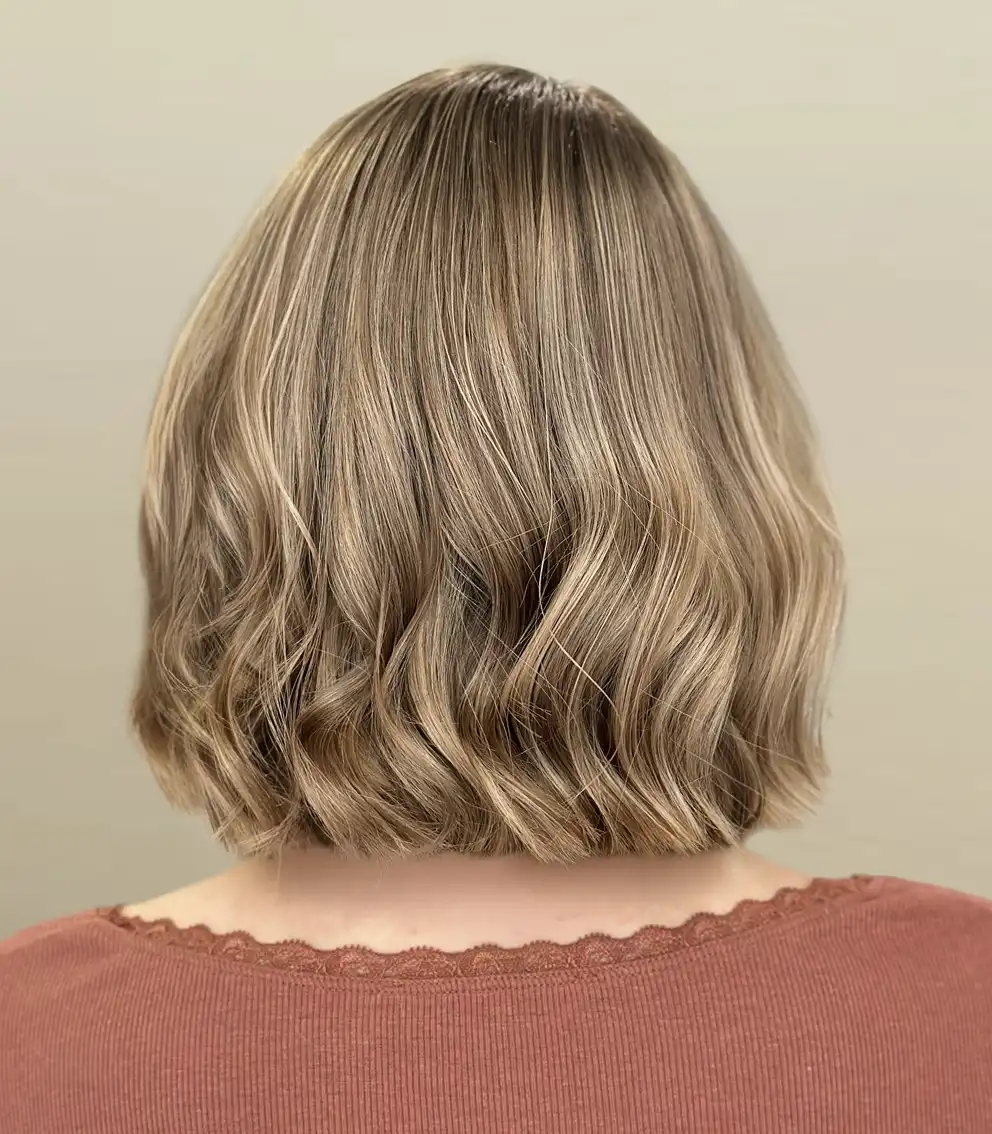 Transformation balayage blond beige cheveux longs coiffeur Paris 14 La Paris'zen Institut