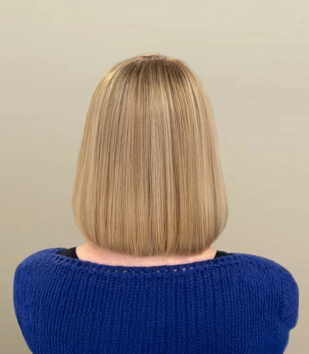 Transformation balayage blond doré cheveux longs coiffeur Paris 14 La Paris'zen Institut