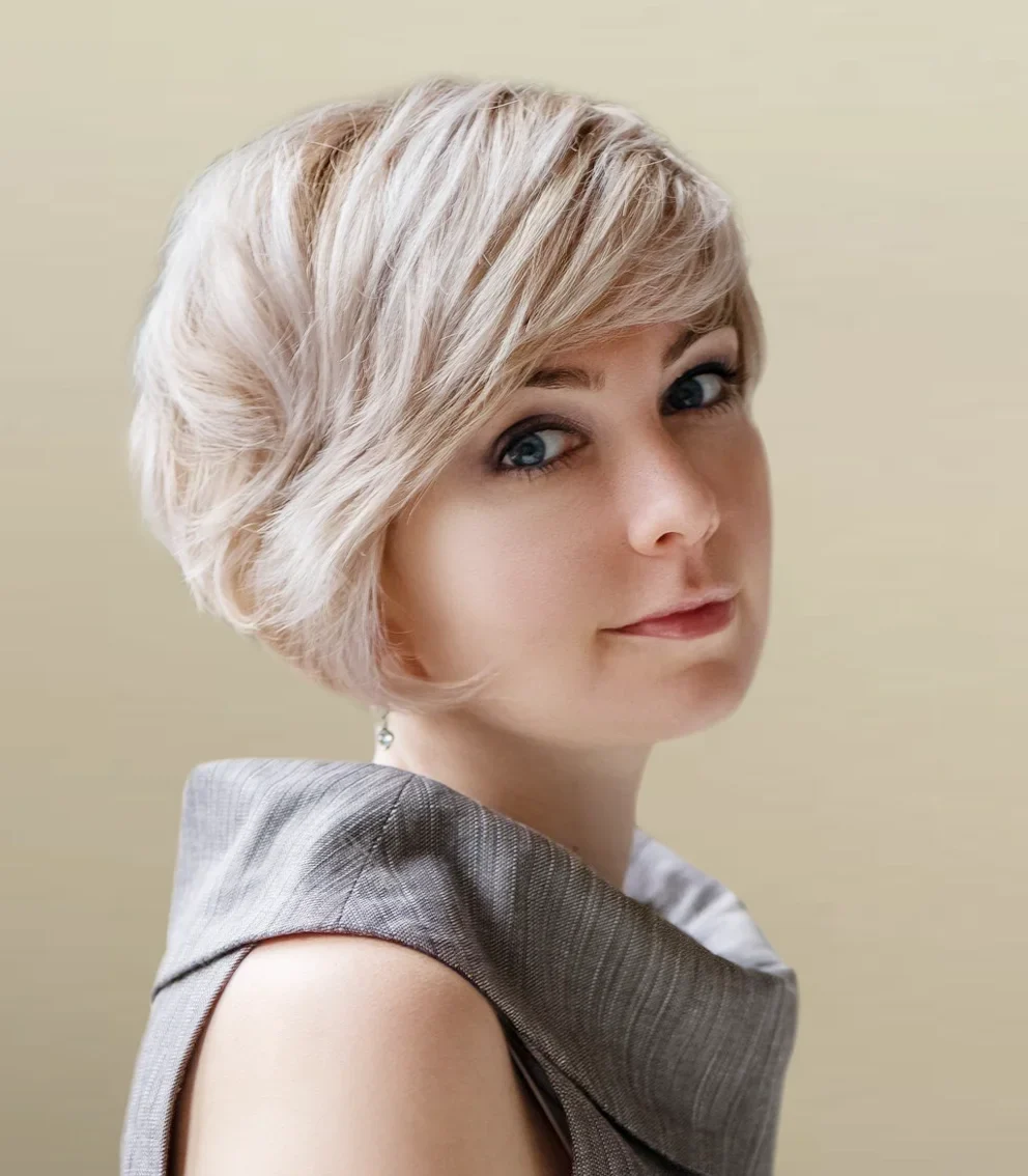 Coiffure coupe courte femme élégante salon de coiffure Paris 14 La Paris'zen Institut