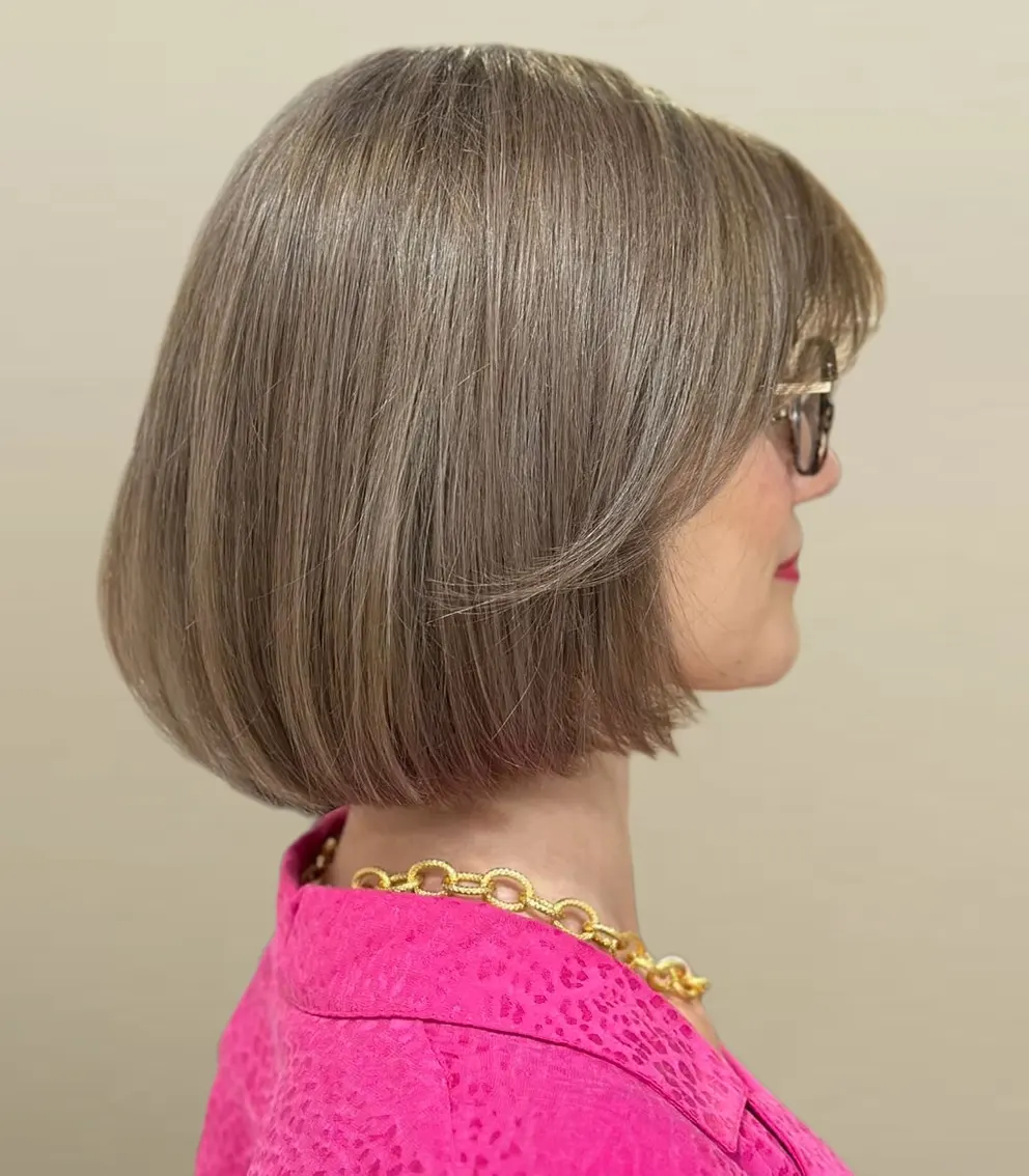 Résultat coupe femme prestige coiffure élégante salon La Paris'zen Institut Paris 14