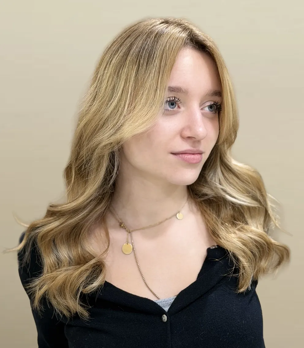 Coiffure femme coupe mi-longue élégante salon de coiffure Paris 14 La Paris'zen Institut