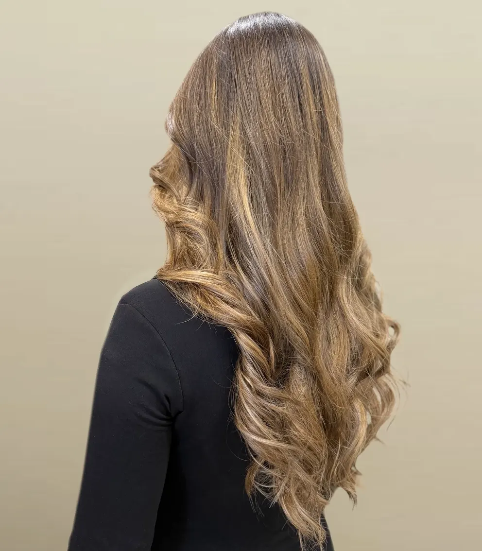 Patine cheveux réalisée au salon La Paris’zen Institut Paris 14