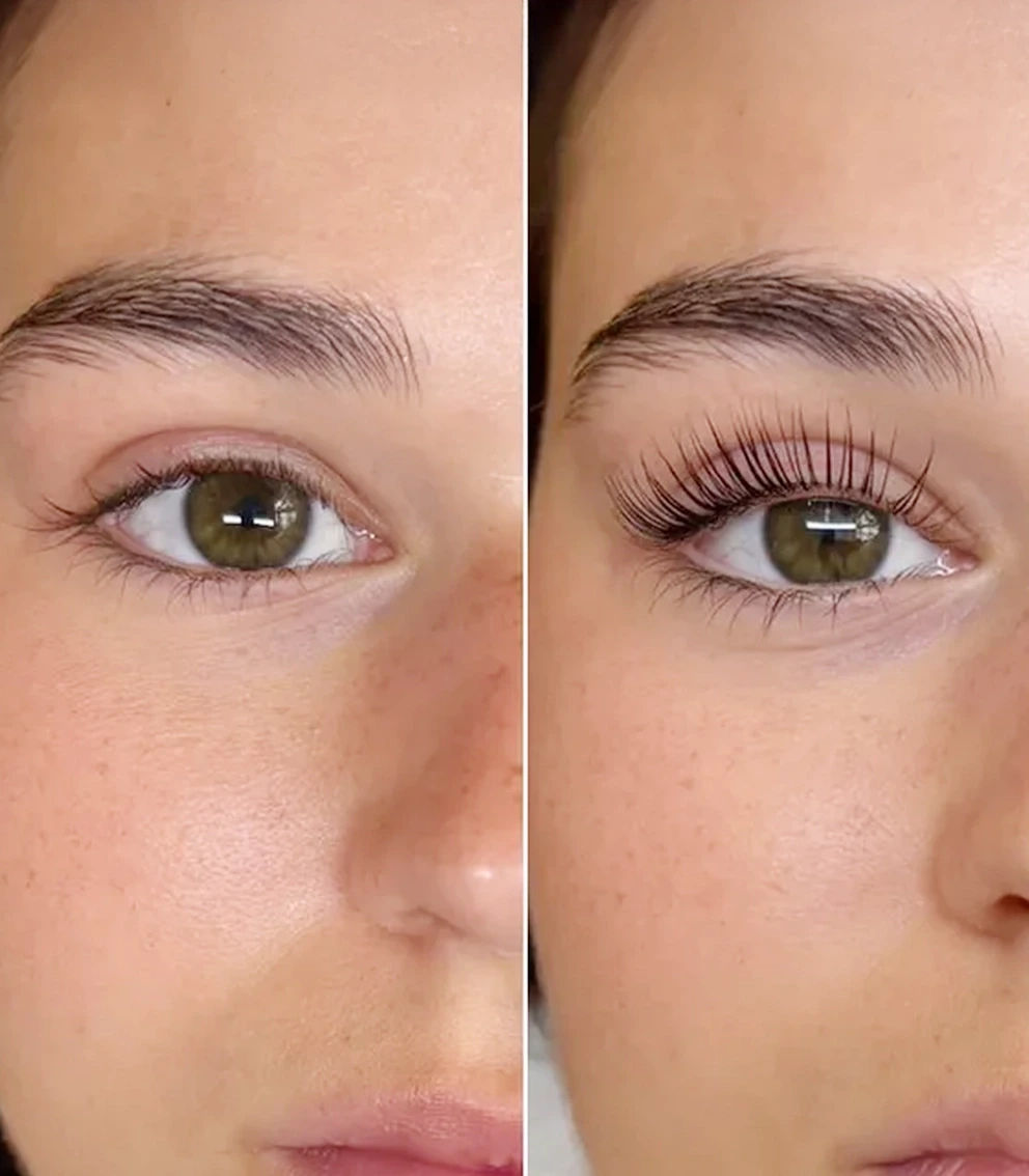Résultat rehaussement de cils avec lash botox institut Paris 14 La Paris’zen Institut