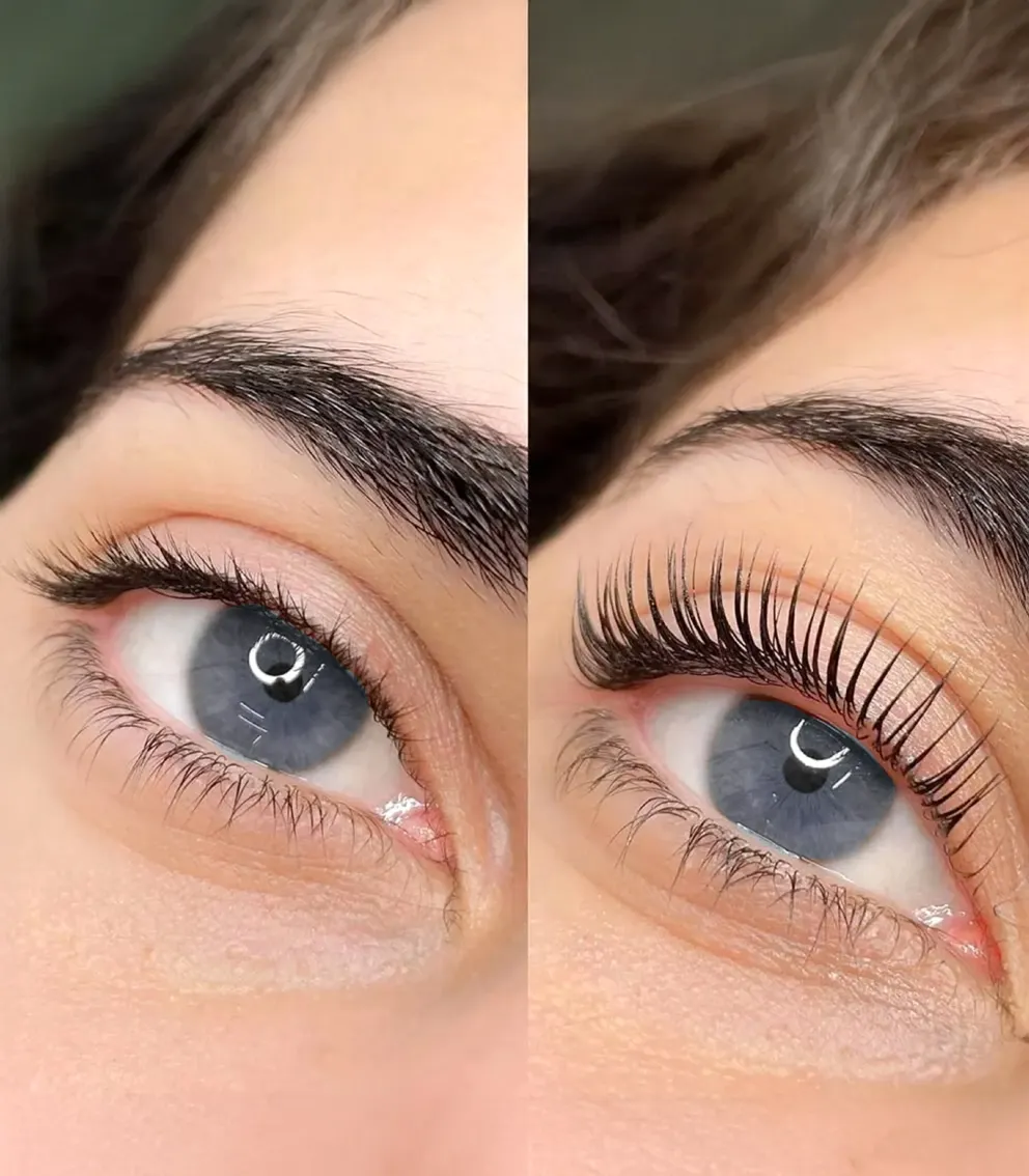 Soin lash botox cils nourris et recourbés institut Paris 14 La Paris’zen Institut