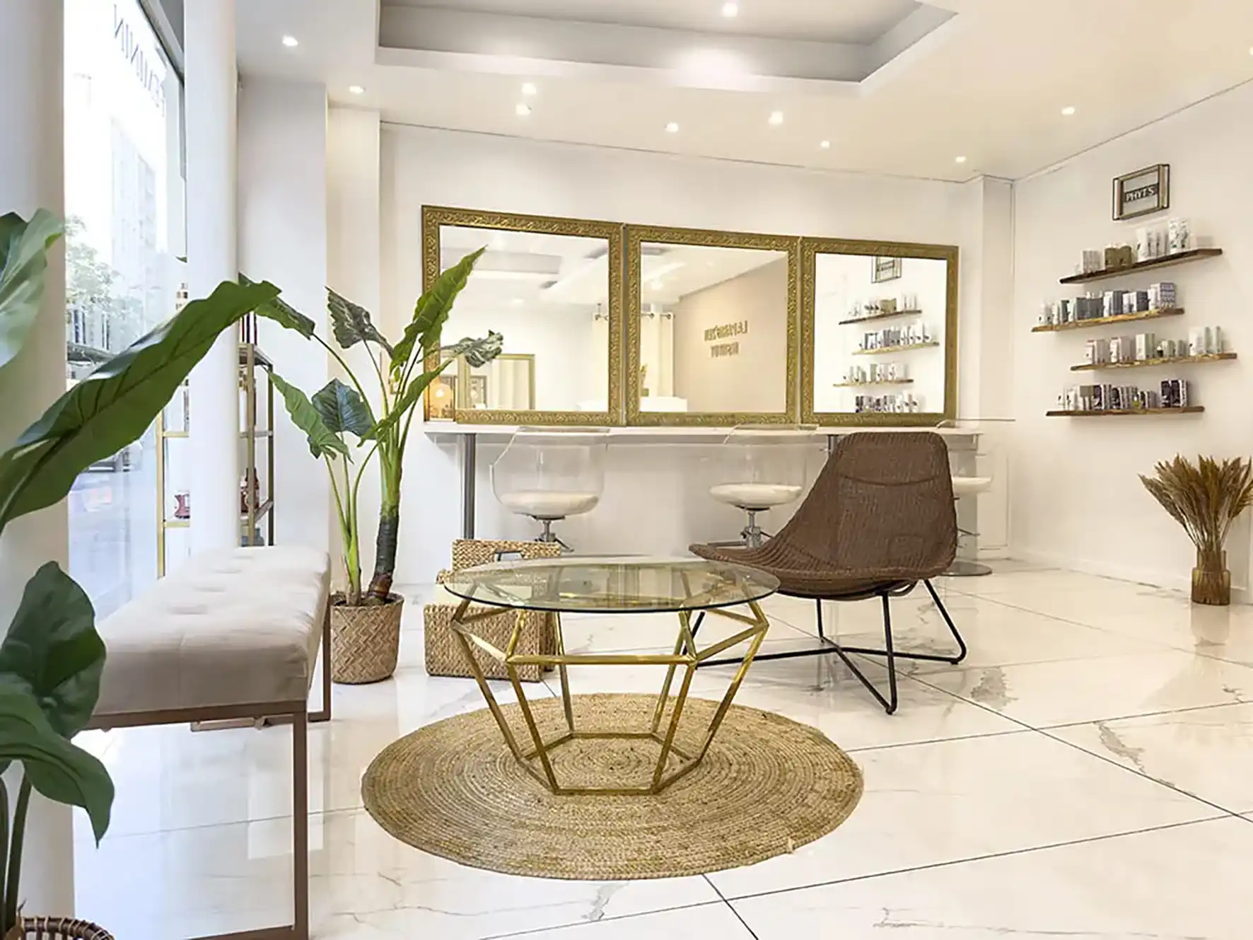 Espace coiffure lumineux salon Paris 14 La Paris’zen Institut